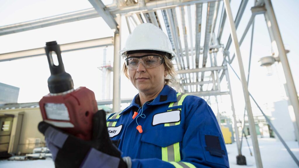 Female Factory Worker
