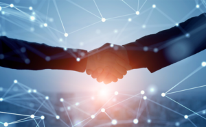 Partnership Handshake Tech Image