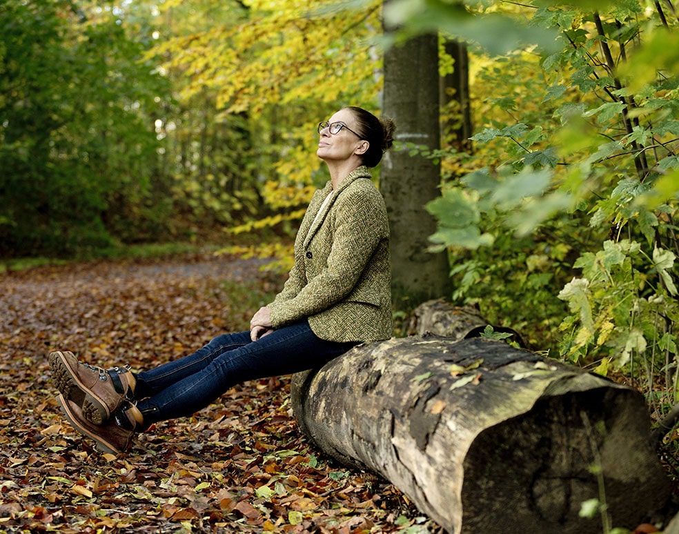 Woman in Nature Image