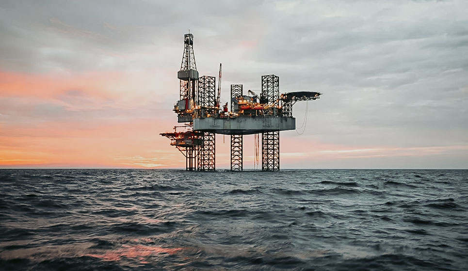 Offshore oil drill