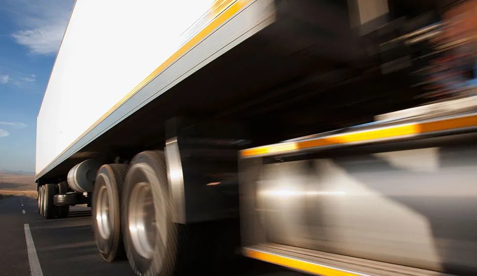 Truck Blur Image