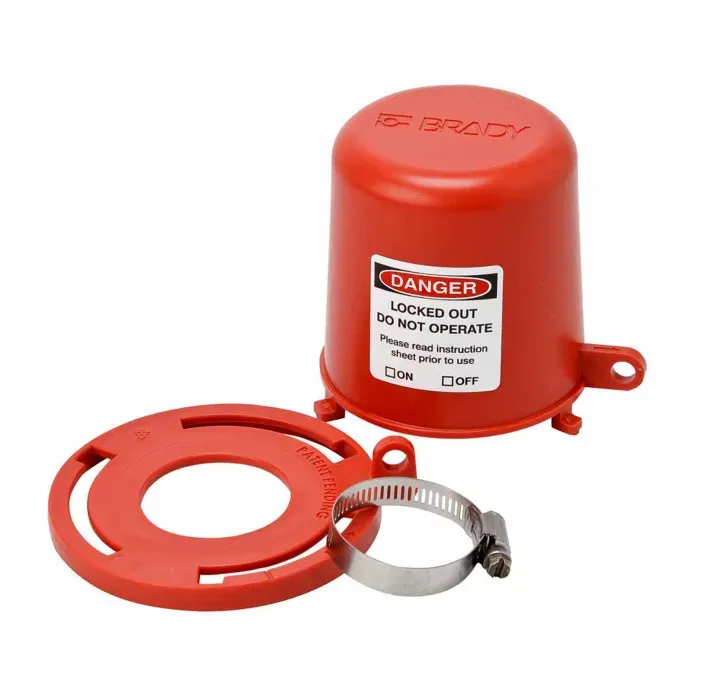 Plug Valve Lockout/Tagout Device