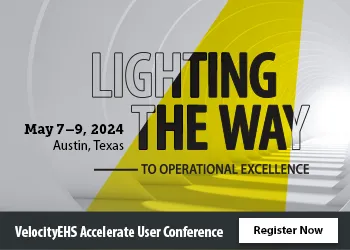 Register Now for the 2024 VelocityEHS Accelerate User Conference