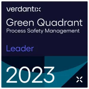 2023 Verdantix Green Quadrant Leader for Process Safety Management