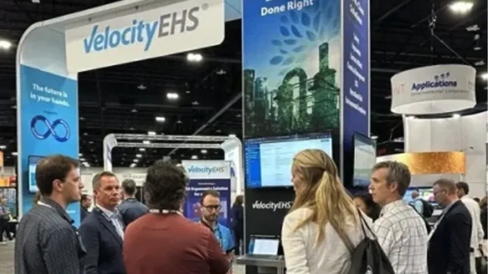 Velocityehs Booth Talking