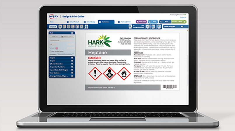 Laptop With Heptane Info