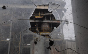 Broken Factory Window