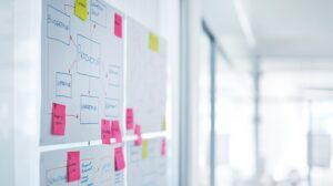 Brainstorming With Sticky Notes