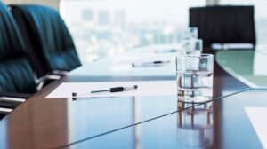 Business Meeting Table