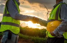 EHS Professionals Shaking Hands