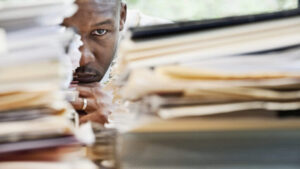 Paperwork Stacked Together