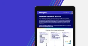 Infographic Cow Permit To Work Process Li