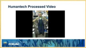 NAEM display of Humantech processed video