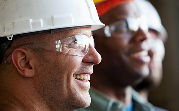 Men in safety gear