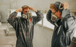 Workers respirator fit test 2