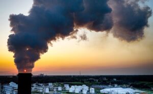 Smoke Emission by Factory