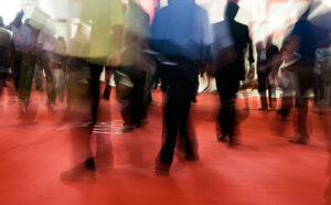 Expo Floor Blurry Image