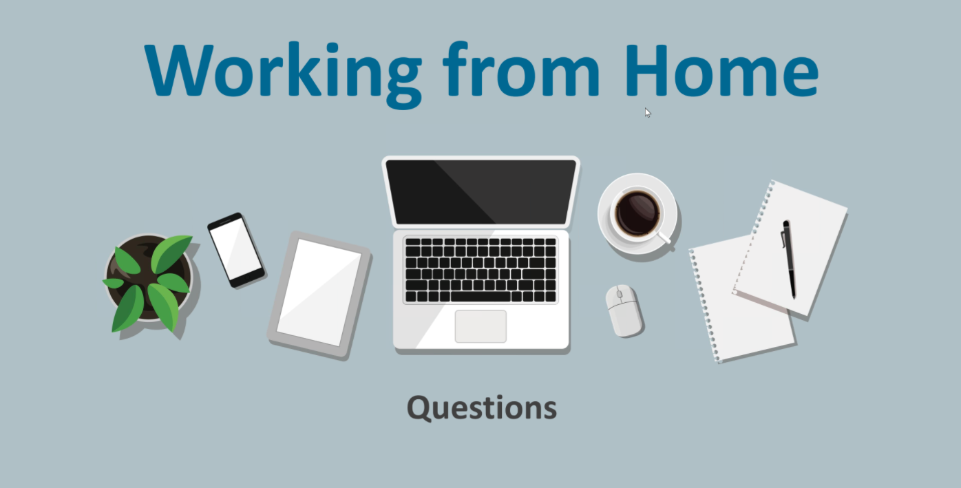 Working From Home Main Poster