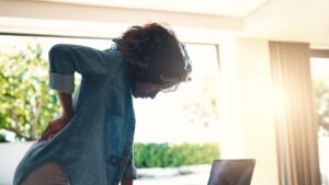 Woman With Back Pain