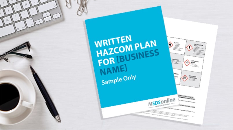 Written HazCom Plan Template 2