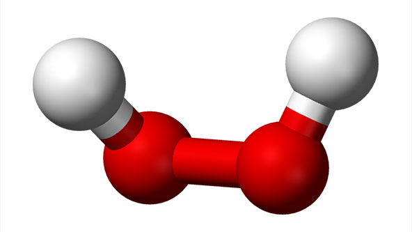 Hydrogen Peroxide 3D Chemical Compound