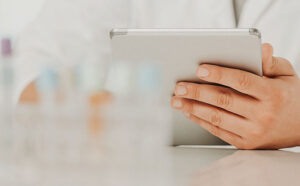 iPad Chemical Blurred