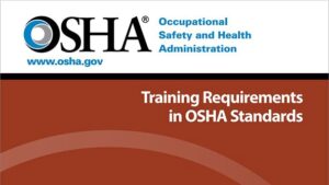 OSHA training requirements