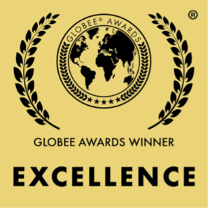 2026 Gold Globee Award Badge