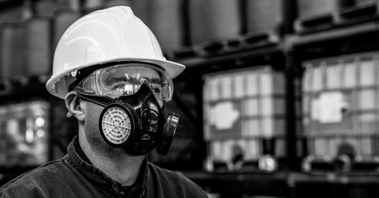 Ehs Pro B&w Respirator
